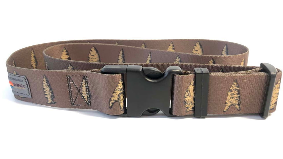 Wingo Outdoors Wading Belt - RepYourWater, Arrowheads, One Size Fits Most, W-WAD-501-OS