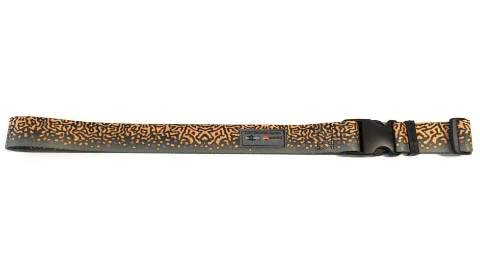 Wingo Outdoors Wading Belt - RepYourWater, Brook Trout, One Size Fits Most, W-WAD-503-OS