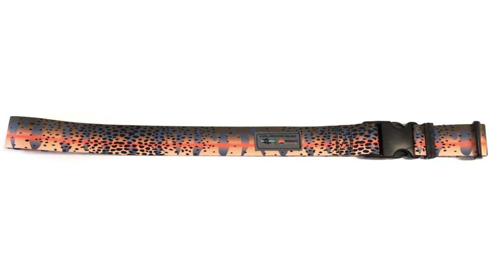 Wingo Outdoors Wading Belt - RepYourWater, Cutthroat Trout, One Size Fits Most, W-WAD-506-OS