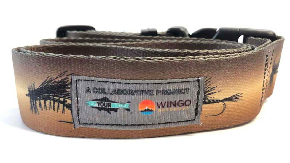Wingo Outdoors Wading Belt - RepYourWater, Dry Or Die, One Size Fits Most, W-WAD-507-OS