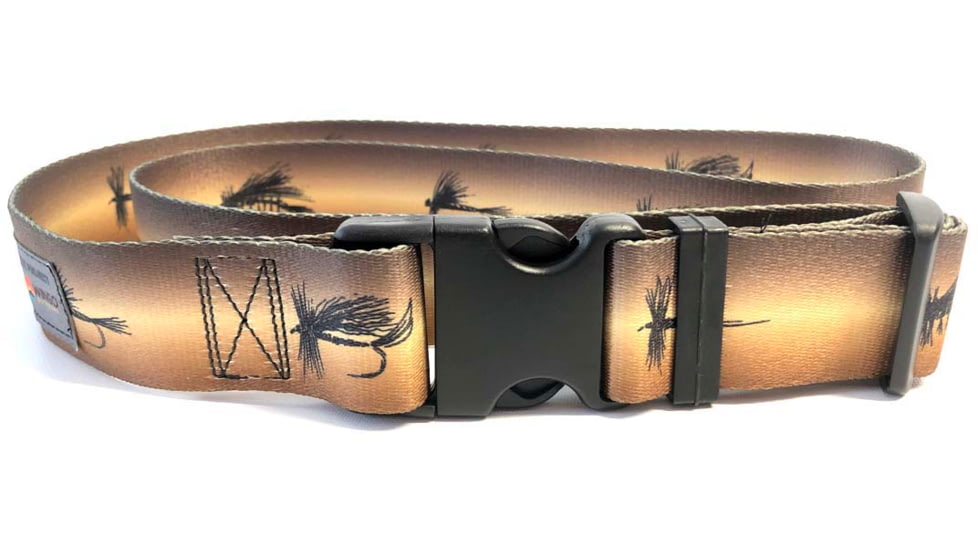 Wingo Outdoors Wading Belt - RepYourWater, Dry Or Die, One Size Fits Most, W-WAD-507-OS