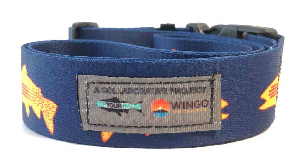 Wingo Outdoors Wading Belt - RepYourWater, New Mexico Clarkii, One Size Fits Most, W-WAD-508-OS