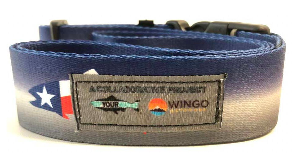 Wingo Outdoors Wading Belt - RepYourWater, Texas Trout, One Size Fits Most, W-WAD-510-OS