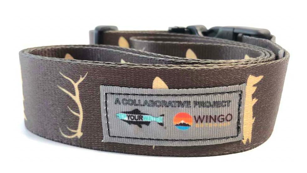 Wingo Outdoors Wading Belt - RepYourWater, Wild Water, One Size Fits Most, W-WAD-514-OS