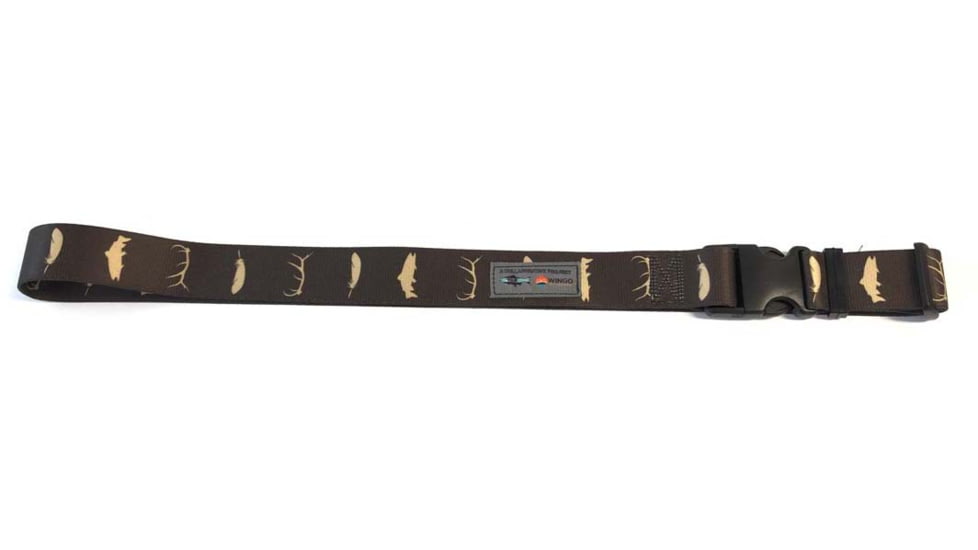 Wingo Outdoors Wading Belt - RepYourWater, Wild Water, One Size Fits Most, W-WAD-514-OS