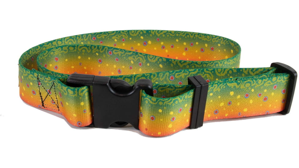 Wingo Outdoors Wading Belt w/Zero-Slip Buckle, Brook Trout, One Size, W-WAD-122-OS