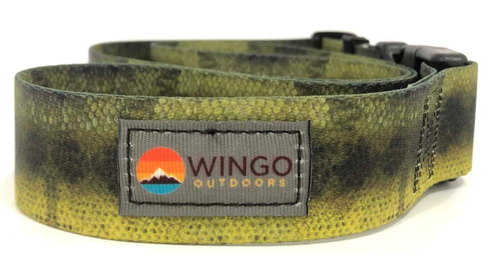 Wingo Outdoors Wading Belts, Largemouth Bass, One Size Fits Most, W-WAD-118-OS