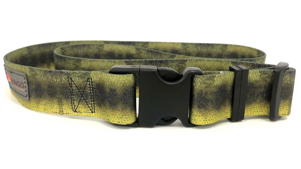Wingo Outdoors Wading Belts, Largemouth Bass, One Size Fits Most, W-WAD-118-OS