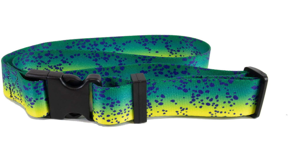 Wingo Outdoors Wading Belt w/Zero-Slip Buckle, Mahi Mahi, One Size, W-WAD-125-OS
