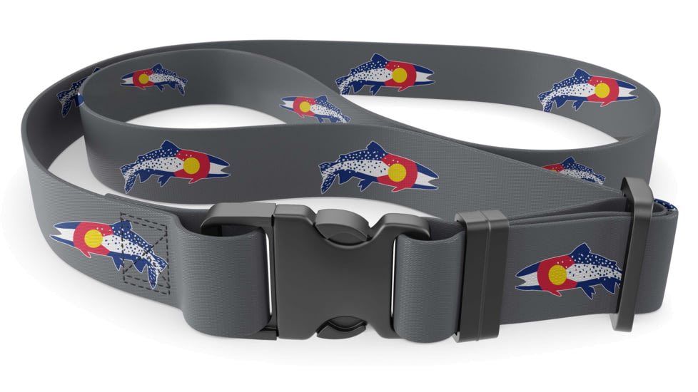 Wingo Outdoors Wading Belts - RepYourWater, Colorado Clarkii, One Size Fits Most, W-WAD-521-OS