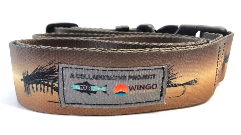 Wingo Outdoors Wading Belts - RepYourWater, Dry Or Die, One Size Fits Most, W-WAD-523-OS
