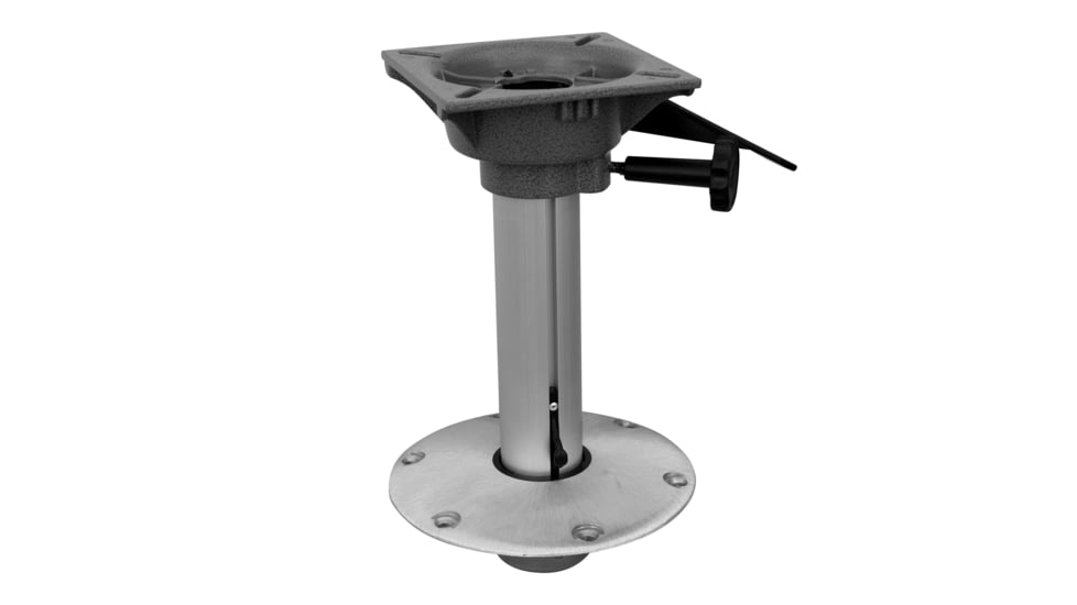 Wise 12'' Plug-in Pedestal Set w/ Spider Mount, Metal, Medium, 8WP25-12S