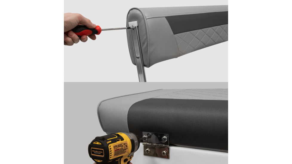 Wise 70 Qt/62 Qt Swingback Cooler Back Rest/Seat Cushion Set, Marble/Reef Stone, Medium, 8WD156-BS-1905