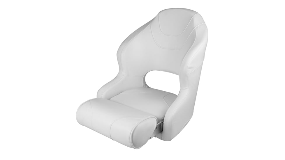 Wise Baja Bucket Seat w/ Flip Up Bolster, Brite White, Large, 3315-784