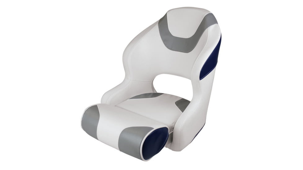 Wise Baja Bucket Seat w/ Flip Up Bolster, Brite White/Marble Grey/Midnight Navy, Large, 3315-1773