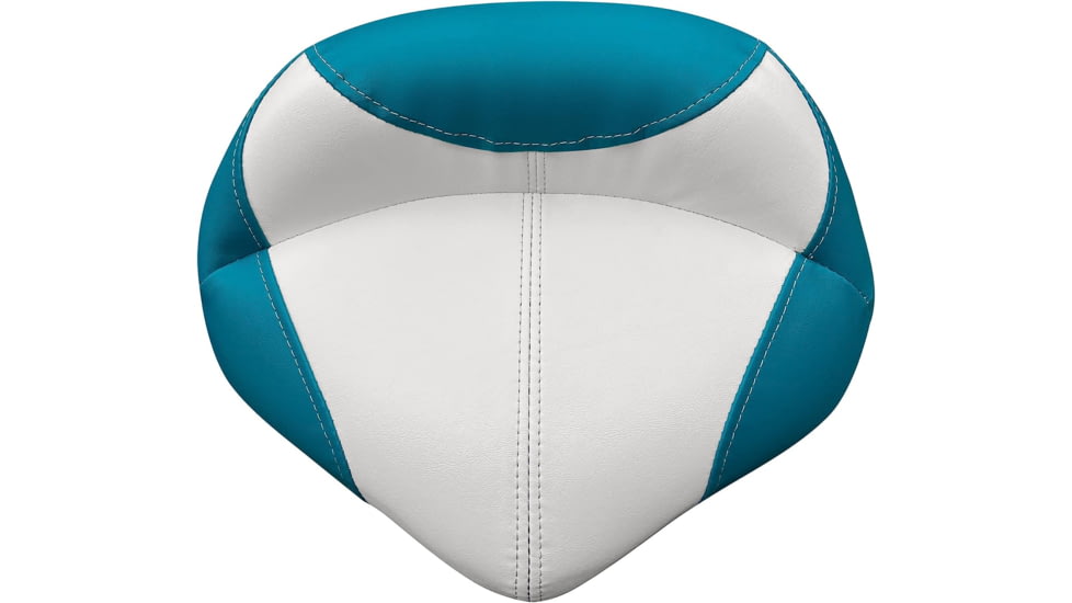 Wise Baja Series Casting Seat, Brite White / Hot Teal, Small, 1466-0033