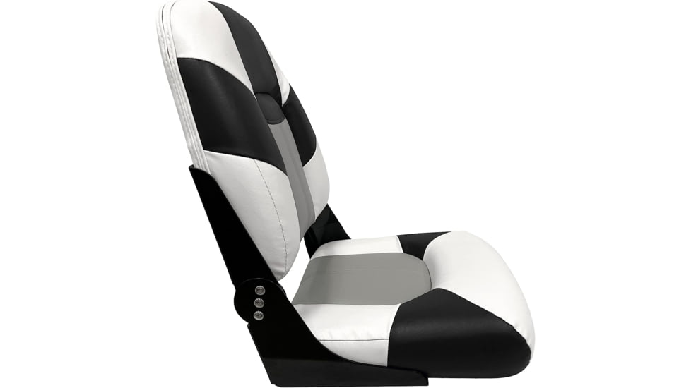 Wise Baja Series Fold Down, Brite White / Black / Grey, Medium, 1461-1782