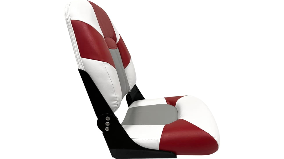 Wise Baja Series Fold Down, Brite White / Dark Red / Grey, Medium, 1461-1774