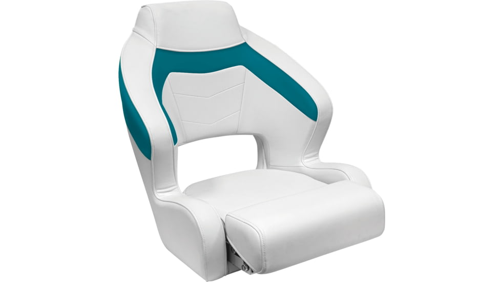 Wise Baja XL Bucket Seat, Brite White /Hot Teal, Large, 3338-0033