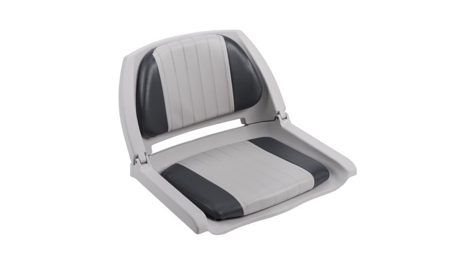 Wise Padded Plastic Fold Down, Grey Shell/Grey/Charcoal, Medium, 8WD139LS-012