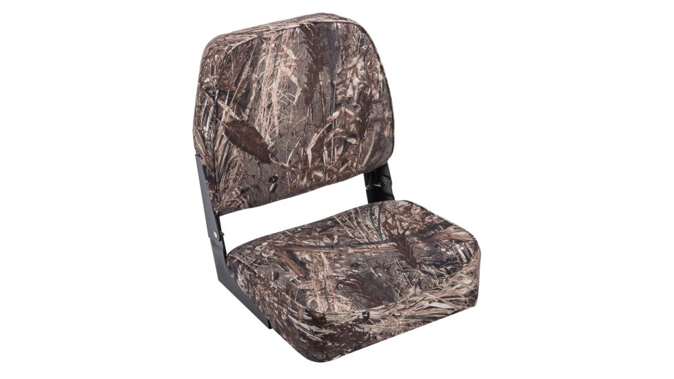 Wise Low Back Camo Boat Seat, Original Bottomland, Medium, 8WD618PLS-730