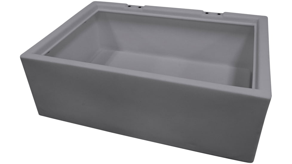 Wise Deluxe Pontoon Flip Flop Bench - Base Only, Grey, 8WD125FF-1B-221