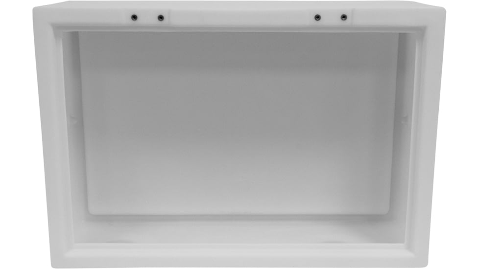 Wise Deluxe Pontoon Flip Flop Bench - Base Only, White, 8WD125FF-1B-204