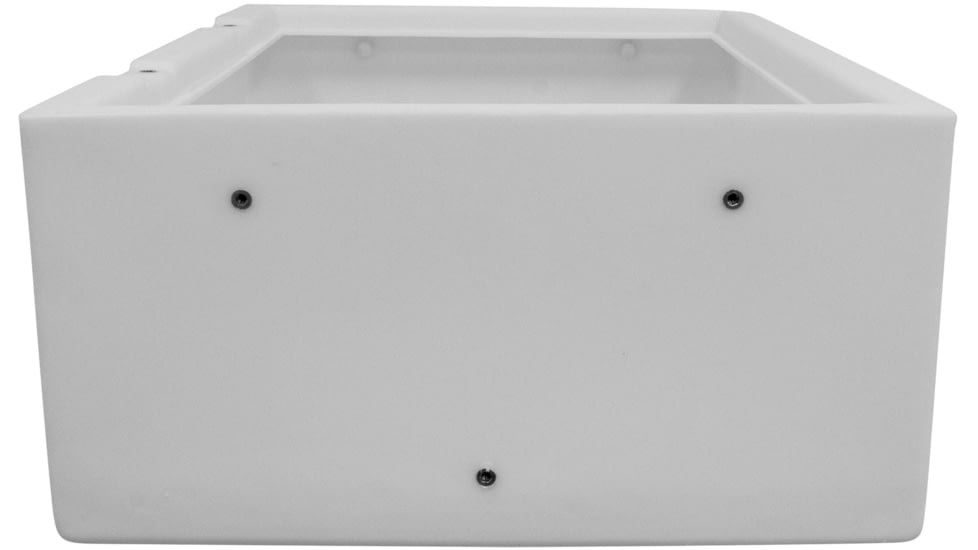 Wise Deluxe Pontoon Flip Flop Bench - Base Only, White, 8WD125FF-1B-204