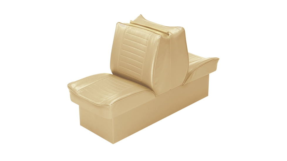 Wise Deluxe Small Craft Lounge Seat w/ 8'' Base, Wise Sand, 8WD521P-1-715