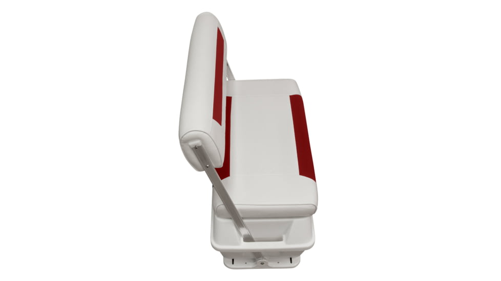 Wise DLX Pontoon 70 Qt Swingback Cooler, Brite White/Crimson Red, Large, DLX156-1906