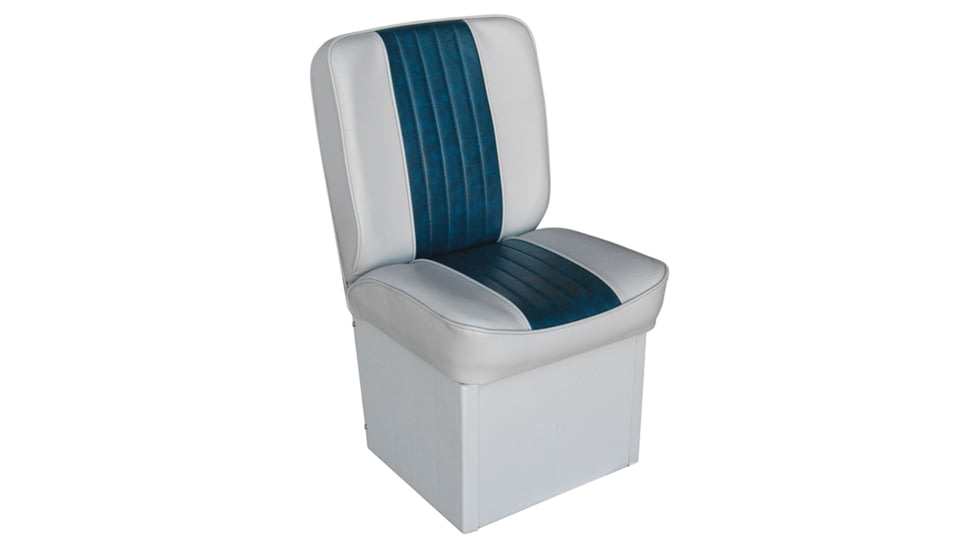 Wise Deluxe Jump Seat w/ 10'' Base, Wise Gray/Wise Navy, Medium, 8WD1414P-660