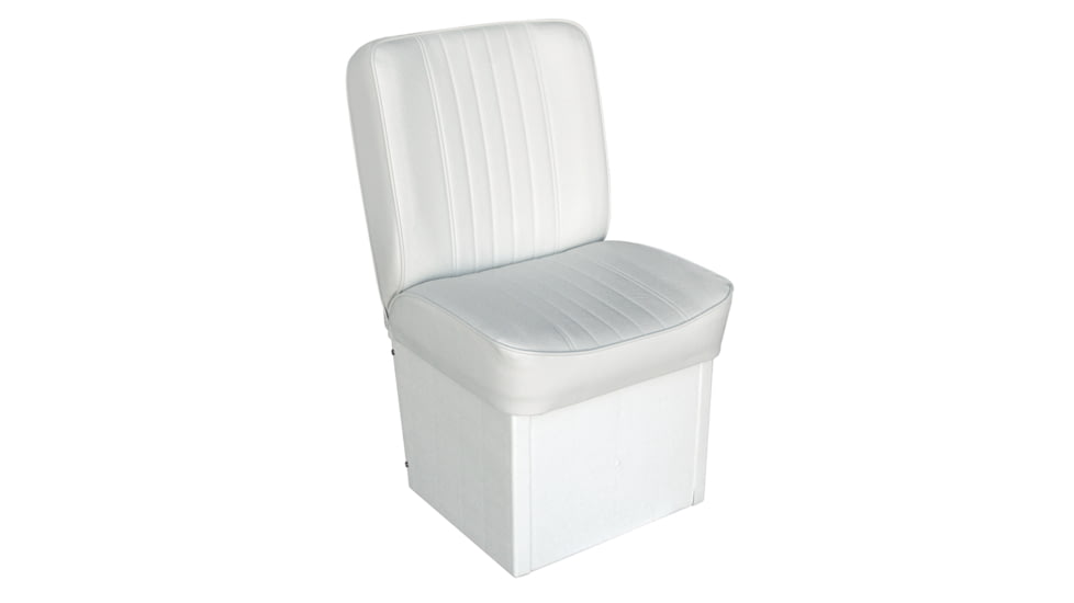 Wise Deluxe Jump Seat w/ 10'' Base, Wise White, Medium, 8WD1414P-710