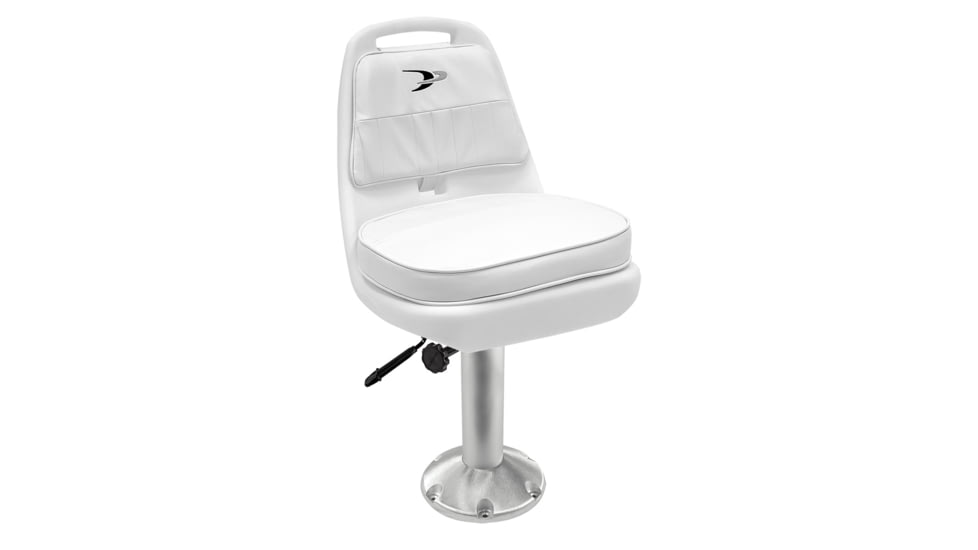 Wise Pilot Chair w/ WP23-15-374 Ped, Wise White, Medium, 8WD013-710