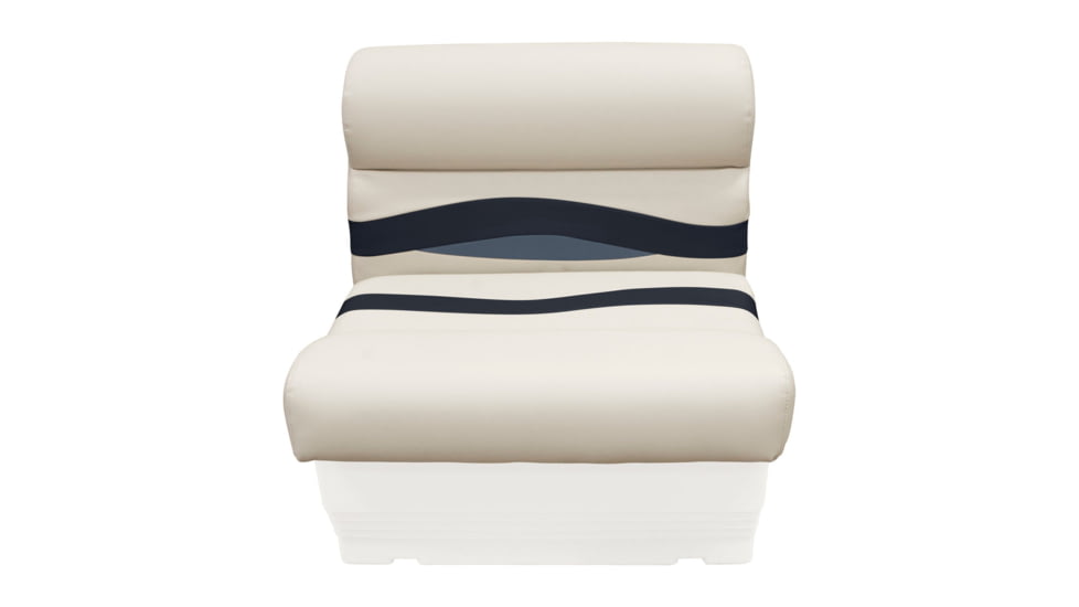 Wise Premier Pontoon 27in Bench, Platinum/Mocha Java/Khaki, Large, BM1143-1066