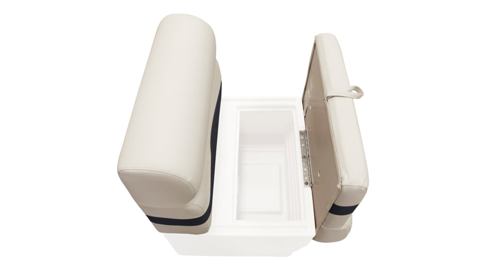 Wise Premier Pontoon 27in Bench, Platinum/Mocha Java/Khaki, Large, BM1143-1066