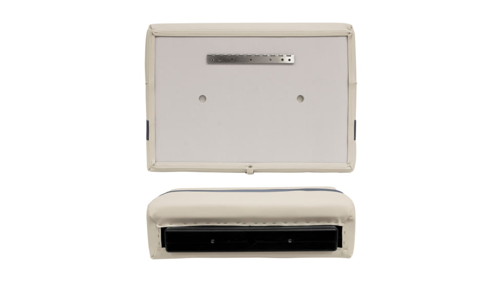 Wise Premier Pontoon 27in Bench, Platinum/Mocha Java/Khaki, Large, BM1143-1066