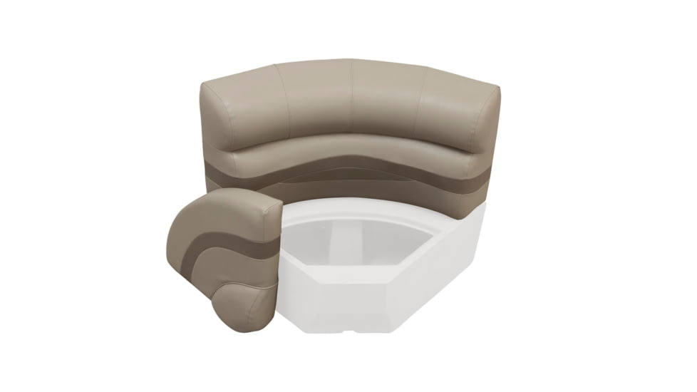 Wise Premier Pontoon 28in Radius Corner, Mocha Java/Cafe/Mushroom, Large, BM11028-1749
