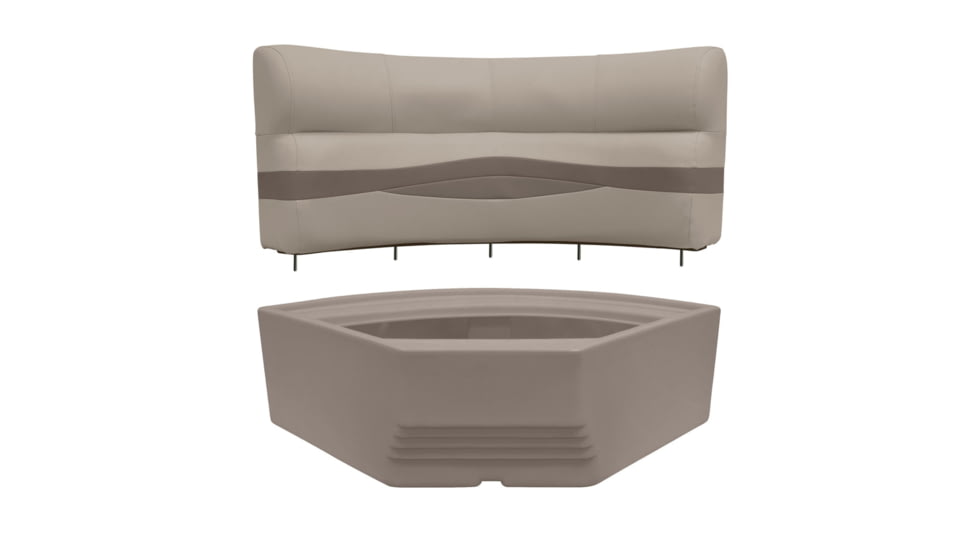Wise Premier Pontoon 32in Bow Radius Corner, Mocha Java/Cafe/Mushroom, Large, BM11002-1749