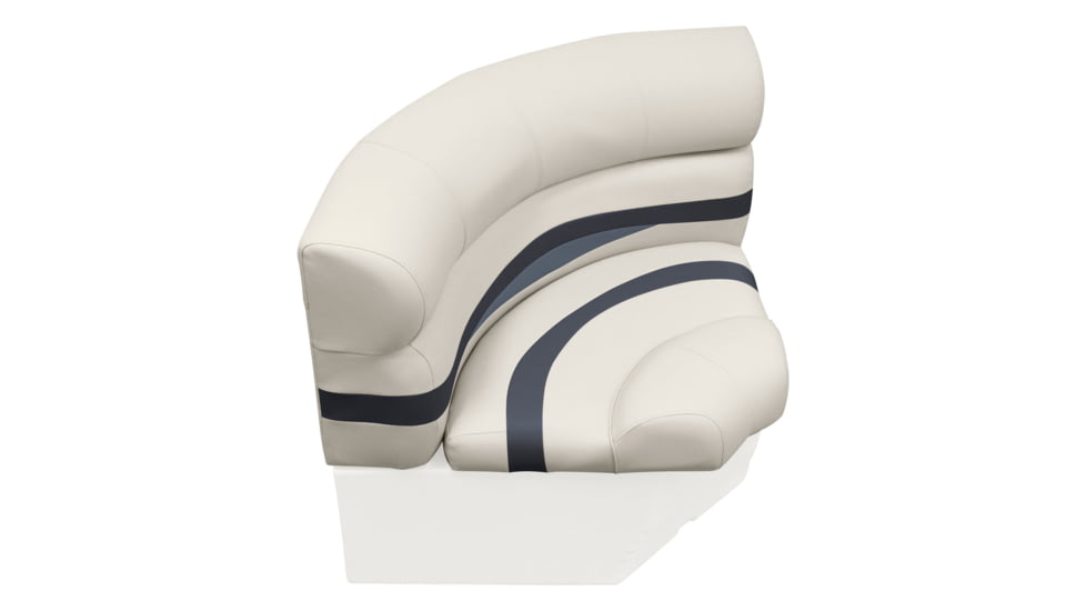 Wise Premier Pontoon 32in Bow Radius Corner, Platinum/Mocha Java/Khaki, Large, BM11002-1066