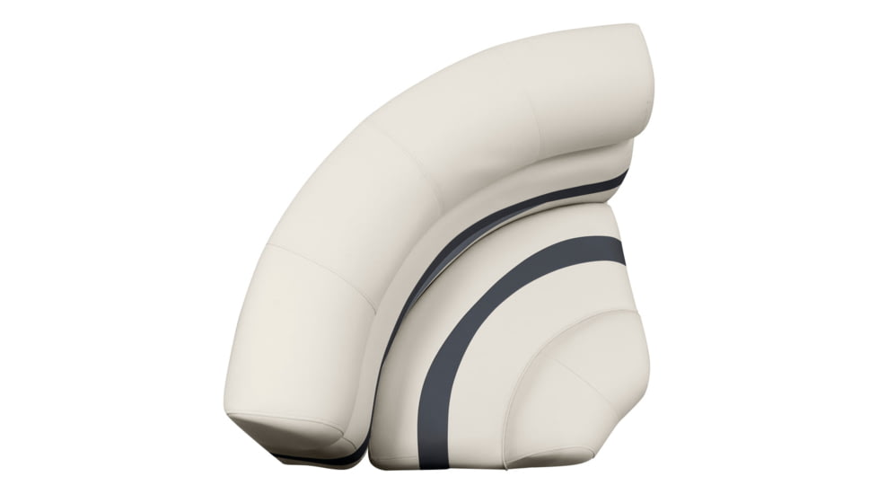 Wise Premier Pontoon 32in Bow Radius Corner, Platinum/Mocha Java/Khaki, Large, BM11002-1066