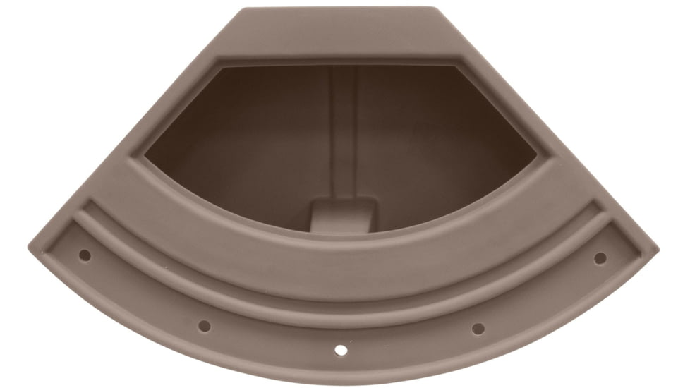 Wise Premier Pontoon 32in Radius Corner - Base Only, Mocha Java, BM1146-1B-1725