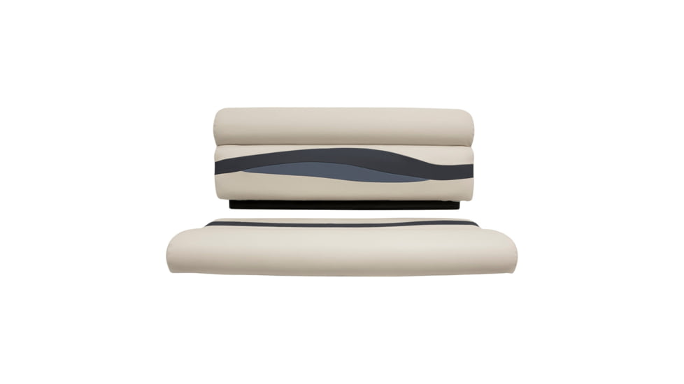 Wise Premier Pontoon 50in Bench, Platinum/Mocha Java/Khaki, Large, BM1145-1066