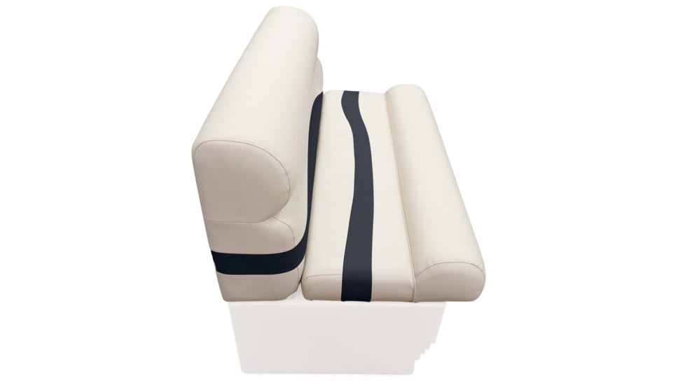 Wise Premier Pontoon 50in Bench, Platinum/Mocha Java/Khaki, Large, BM1145-1066