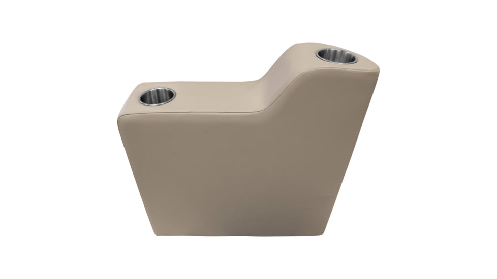 Wise Premier Pontoon 7in Right Radius Arm Rest, Mocha Java, Medium, 3010-1725