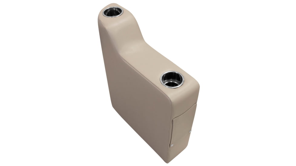 Wise Premier Pontoon 7in Right Radius Arm Rest, Mocha Java, Medium, 3010-1725