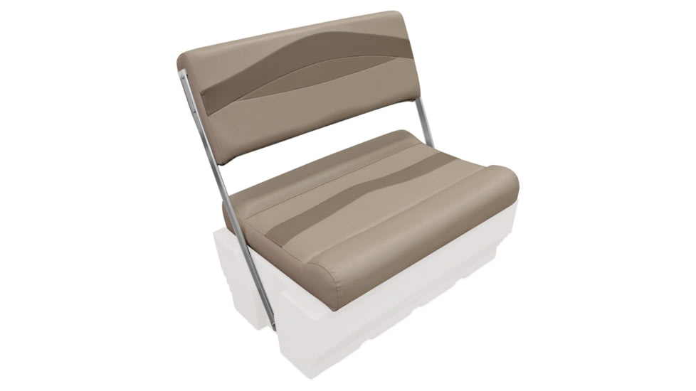 Wise Premier Pontoon Flip-Flop Seat, Mocha Java/Cafe/Mushroom, Large, BM1152-1749