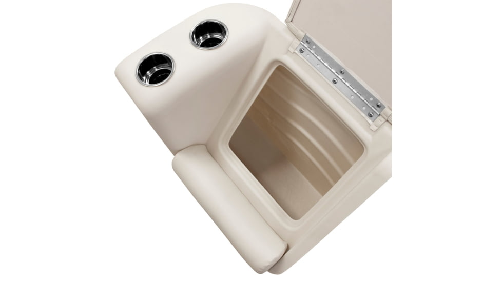 Wise Premier Pontoon Lean Back - Left, Platinum/Mocha Java/Khaki, Large, BM13006L-1066