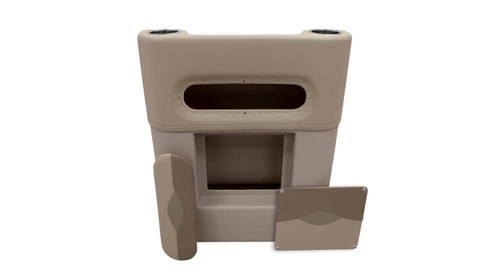 Wise Premier Pontoon Steering Console, Mocha Java/Cafe/Mushroom, Large, BM1158-1749