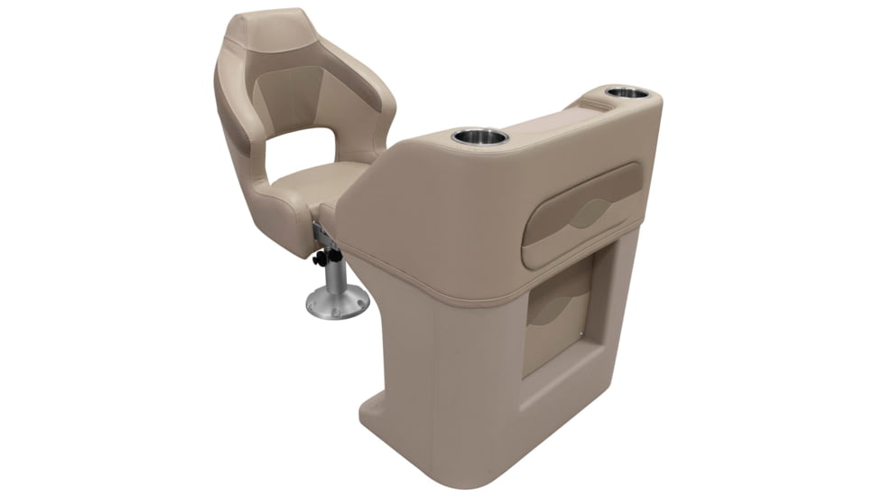 Wise Premier Pontoon Steering Console, Mocha Java/Cafe/Mushroom, Large, BM1158-1749