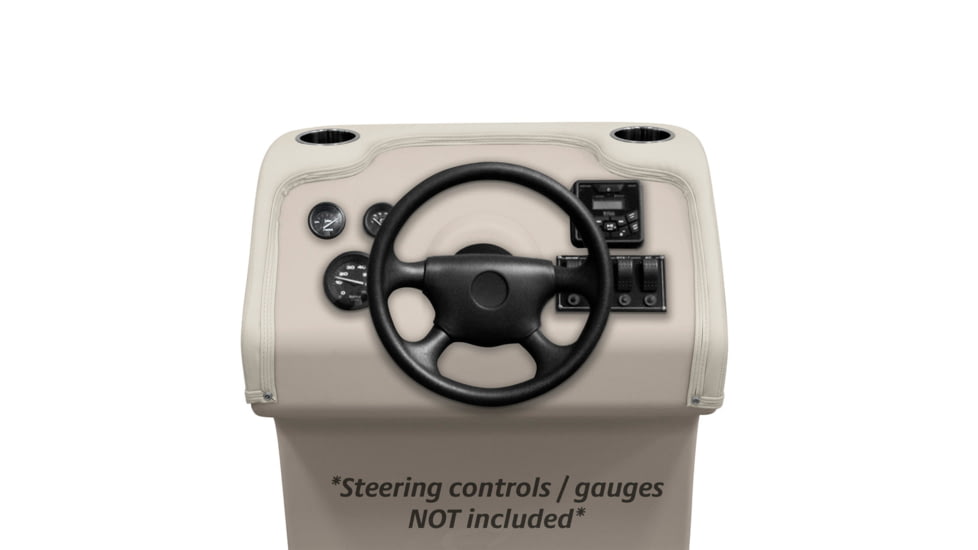 Wise Premier Pontoon Steering Console, Mocha Java/Cafe/Mushroom, Large, BM1158-1749